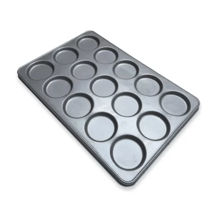 Bandejas Para Pan de Hamburguesa Estampadas – Teflón Negro