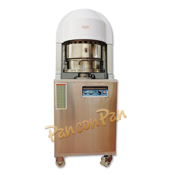 Máquina divisora de masa automática HYZT-36 para 36 piezas, color beige. Divisora Masa Automática 36 Piezas - Pan Con Pan