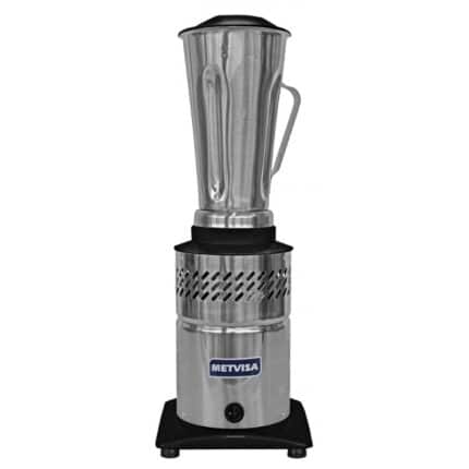 Licuadora de 2 Litros de Alta Rotación Metvisa modelo LAR-2 con vaso de acero y base robusta.