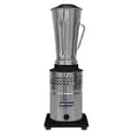Licuadora De 2 Litros Metvisa de alta rotación modelo LQL2 con vaso de acero inoxidable y base negra.