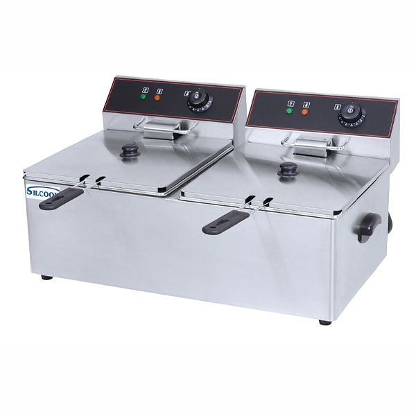 Freidora Eléctrica Doble de 16 Lts - Pan con Pan