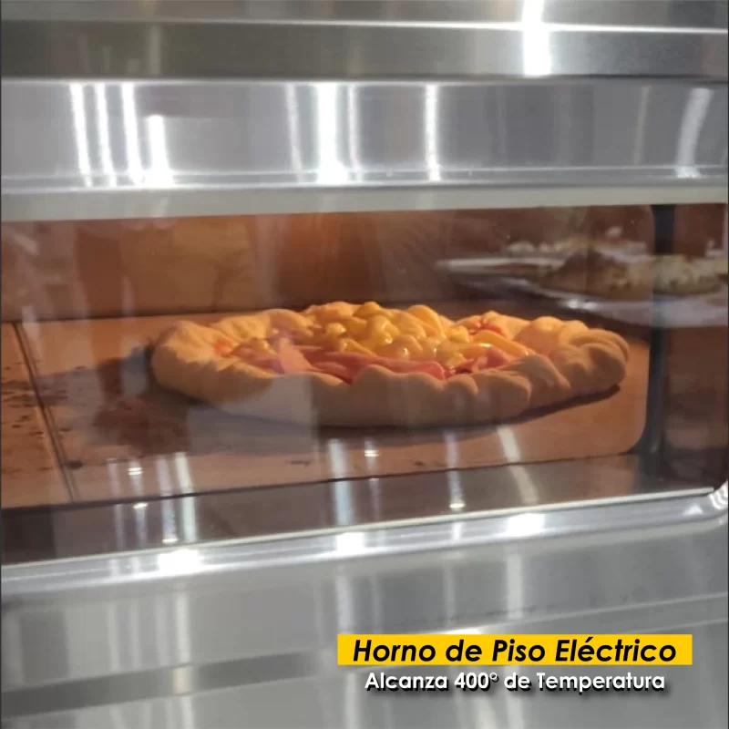Pizza en Hornos de Piso Electricos - Pan Con Pan - 1