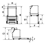 Formadora de Pan con Cinta de Descarga Trasera Ferneto Modelo FVF820 - Image 9