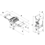 Laminadora Vaiven 2400 x 580 mm Ferneto Modelo LMA624 - Image 4