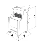 Rebanadora de Pan CPF6 Ferneto 600mm - Image 5
