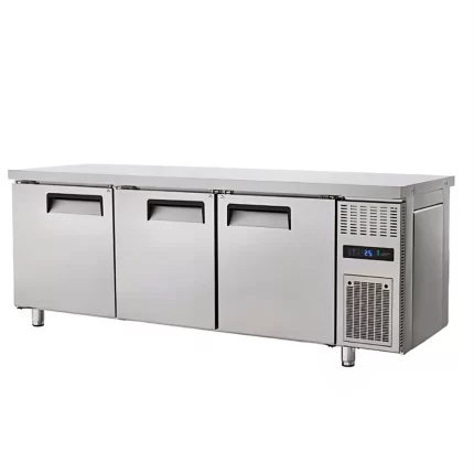 Mostrador Bajo Mesada Industrial de 440 litros Silcook Modelo TA400L2R