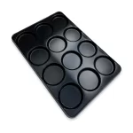 Bandeja Hamburguesera 60x40 por 12 moldes de 12 cm de diametro - Premium Cod. 87371