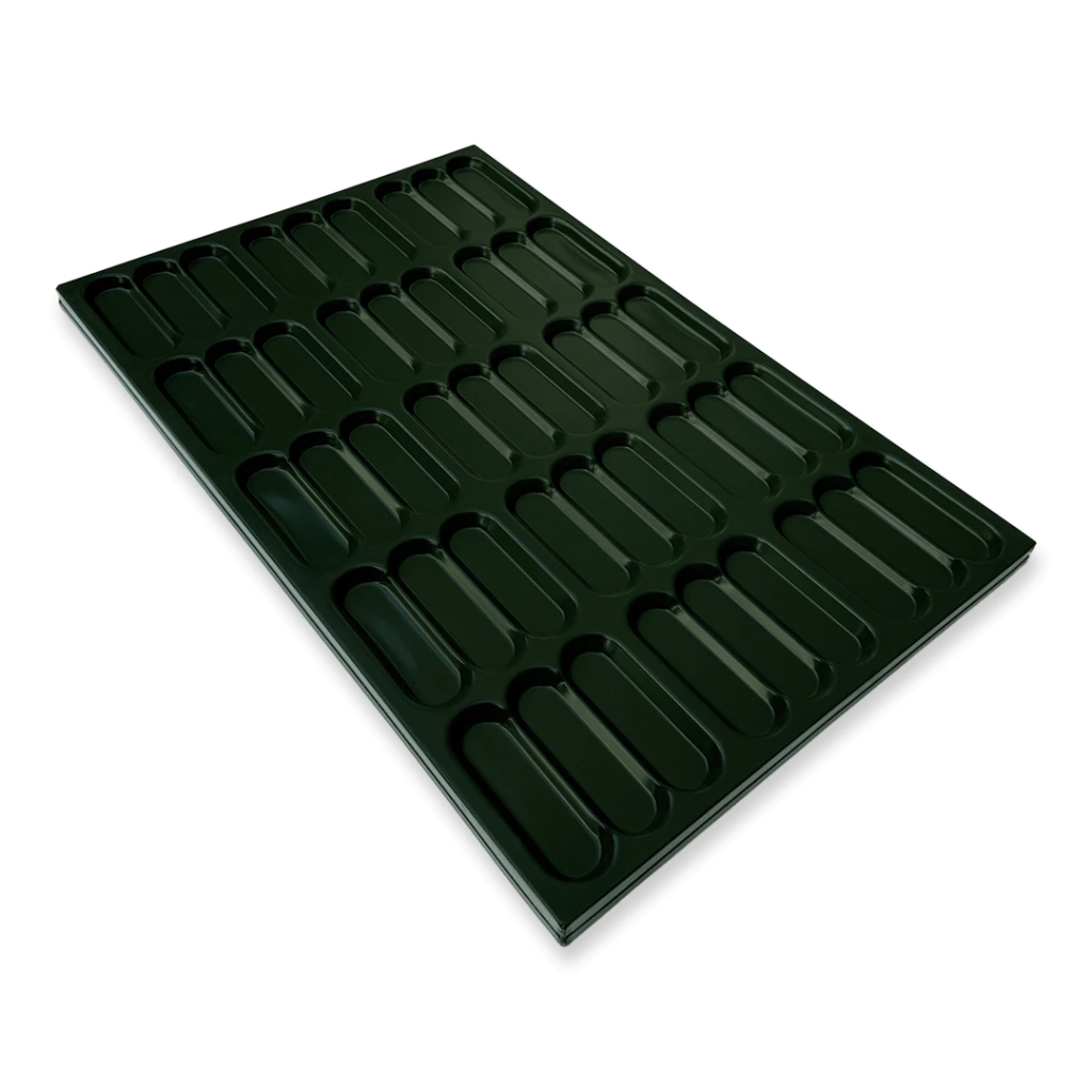 Bandeja Panchera estampado completo. Pancho chico ( 45 unidades ) teflón verde 705 Bandeja Panchera estampado completo. Pancho chico ( 45 unidades ) teflón verde Codigo 705 - Image 1