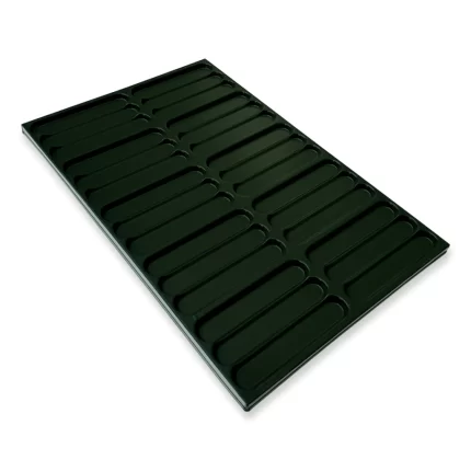 Bandeja Panchera estampado completo. Pancho grande ( 30 unidades ) teflón verde Codigo 706