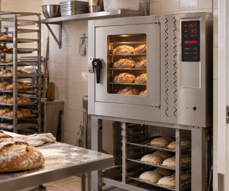 Horno BRAFH en panadería artesanal