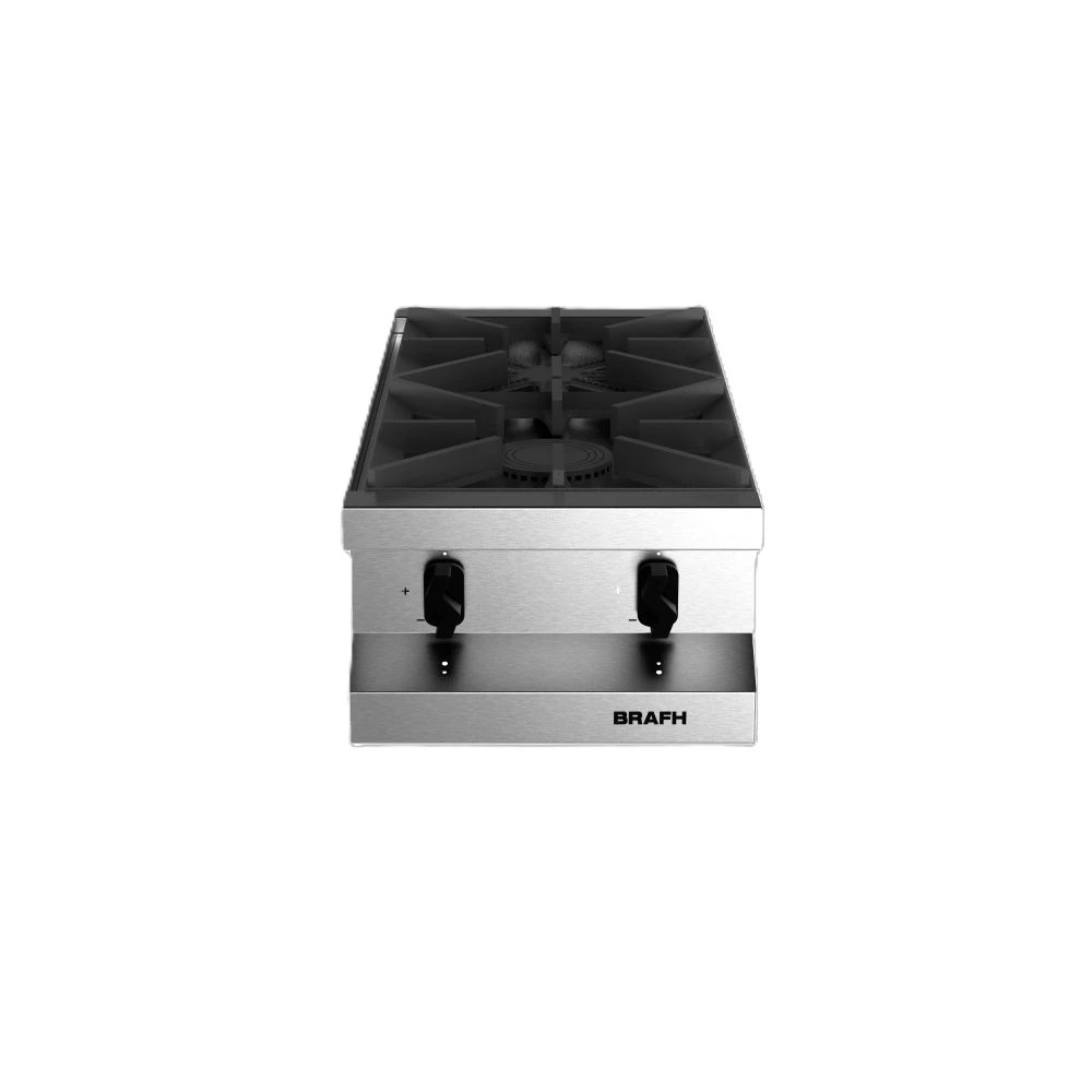 Anafe a Gas 360 de 2 Hornallas Brafh sin base Modelo 3602H2 Anafe a Gas 360 de 2 Hornallas Brafh sin base Modelo 3602H2 - Imagen 1